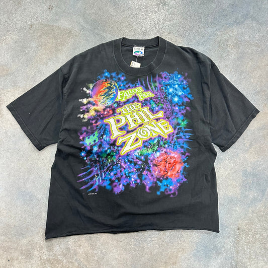 Vintage 1997 Liquid Blue Blue Phil Zone Tee OTF