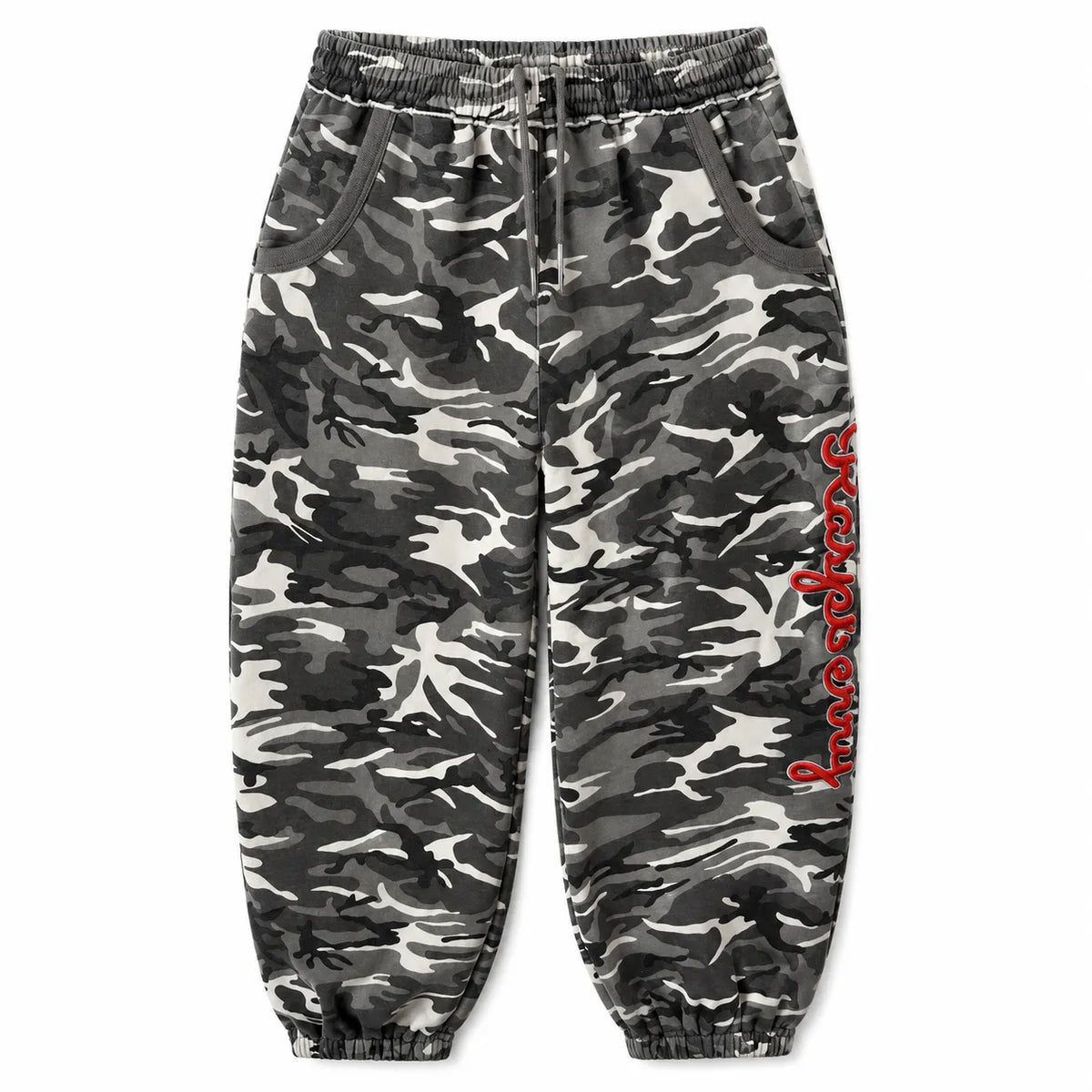 The GV Gallery Rasberry hills Snow Camo Sweats