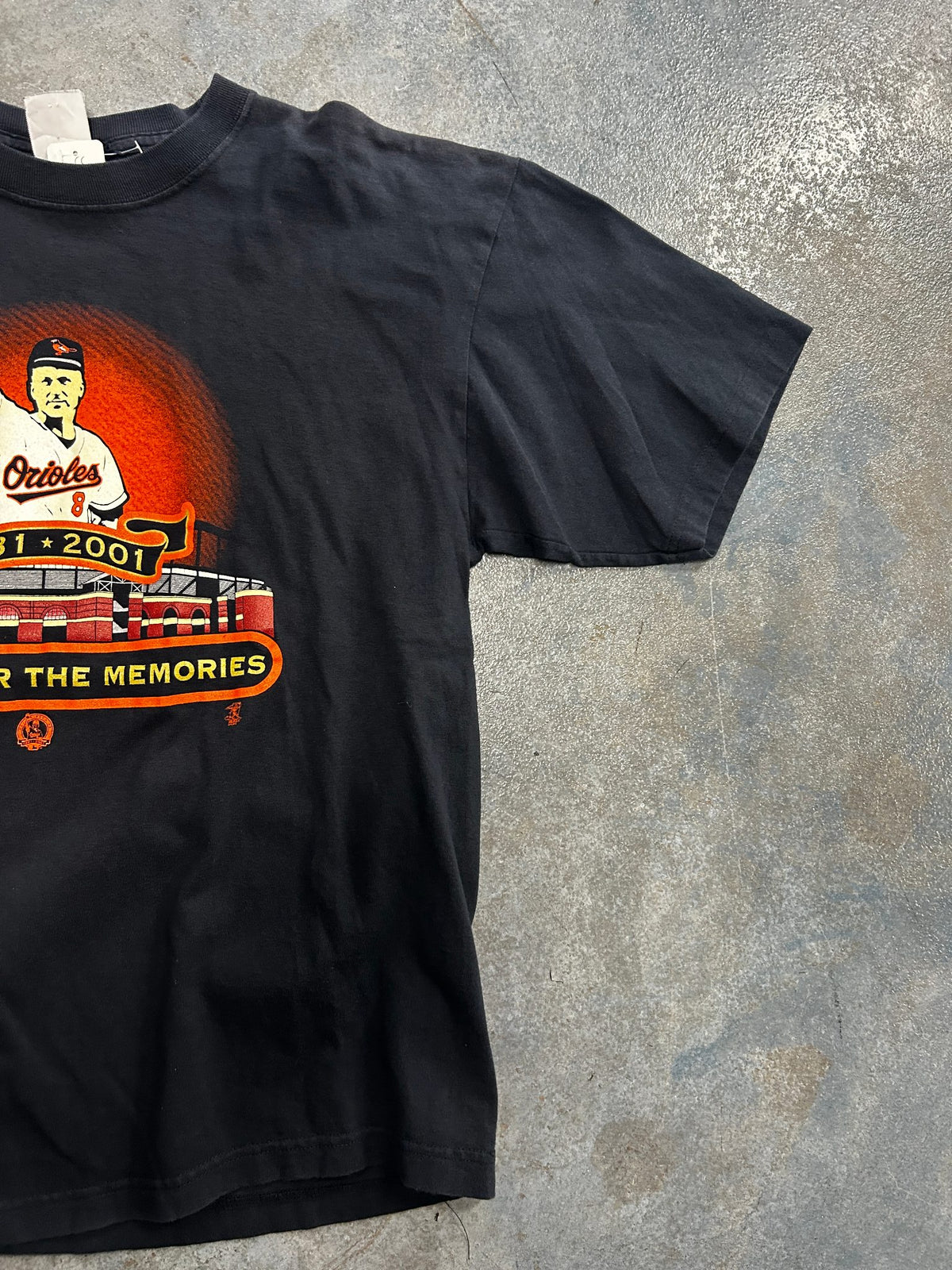 Vintage Thanks For The Memories 1981-2001 Black Tee