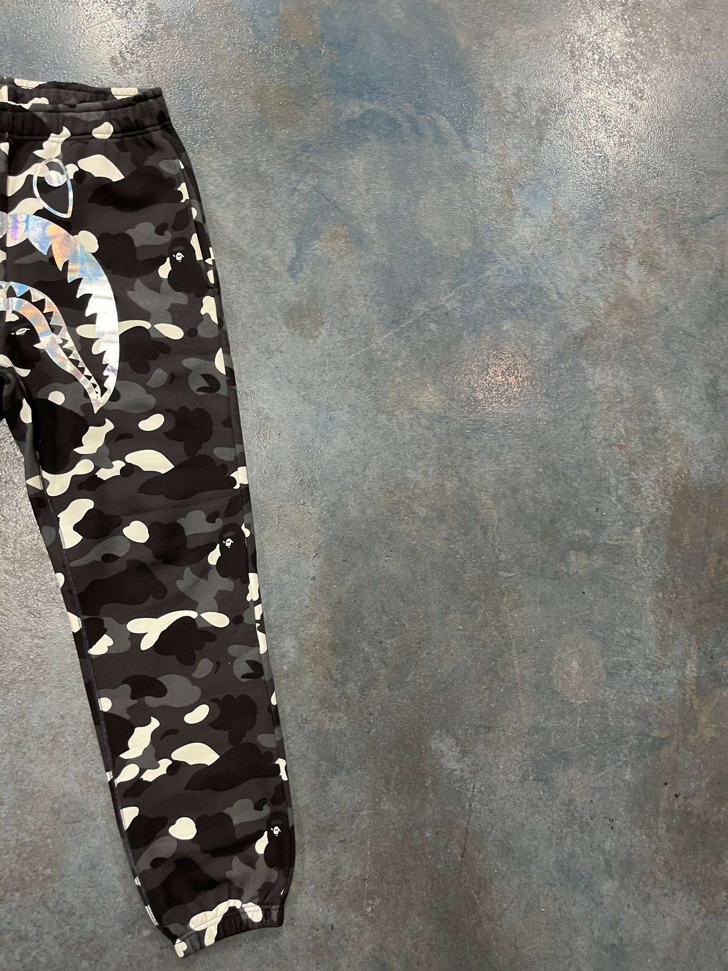 BAPE City Camo Shark Sweat Pants “Black” (TA) B22