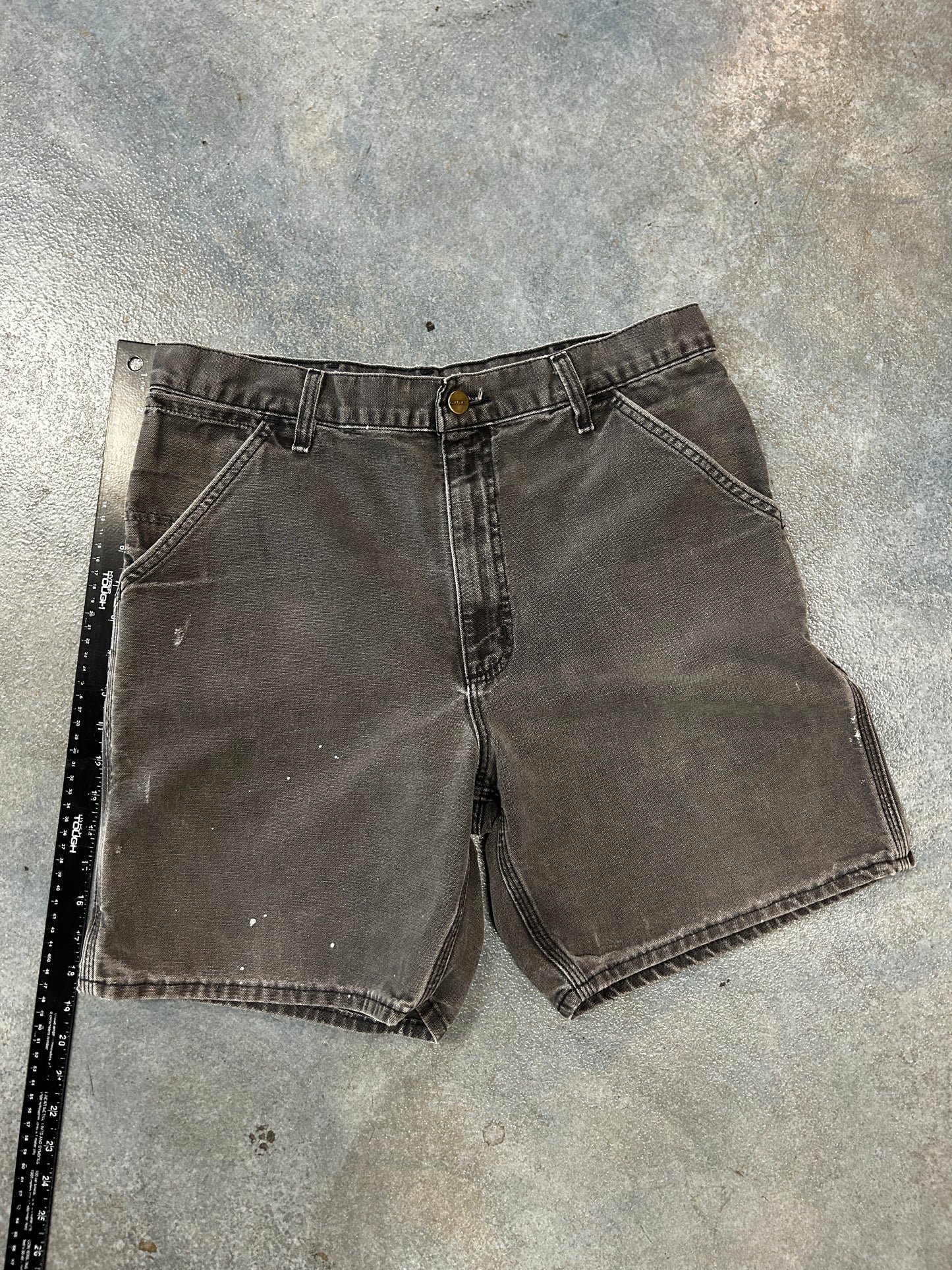Carpenter Carhartt Gray Jorts 34W (RI.AC) OTF