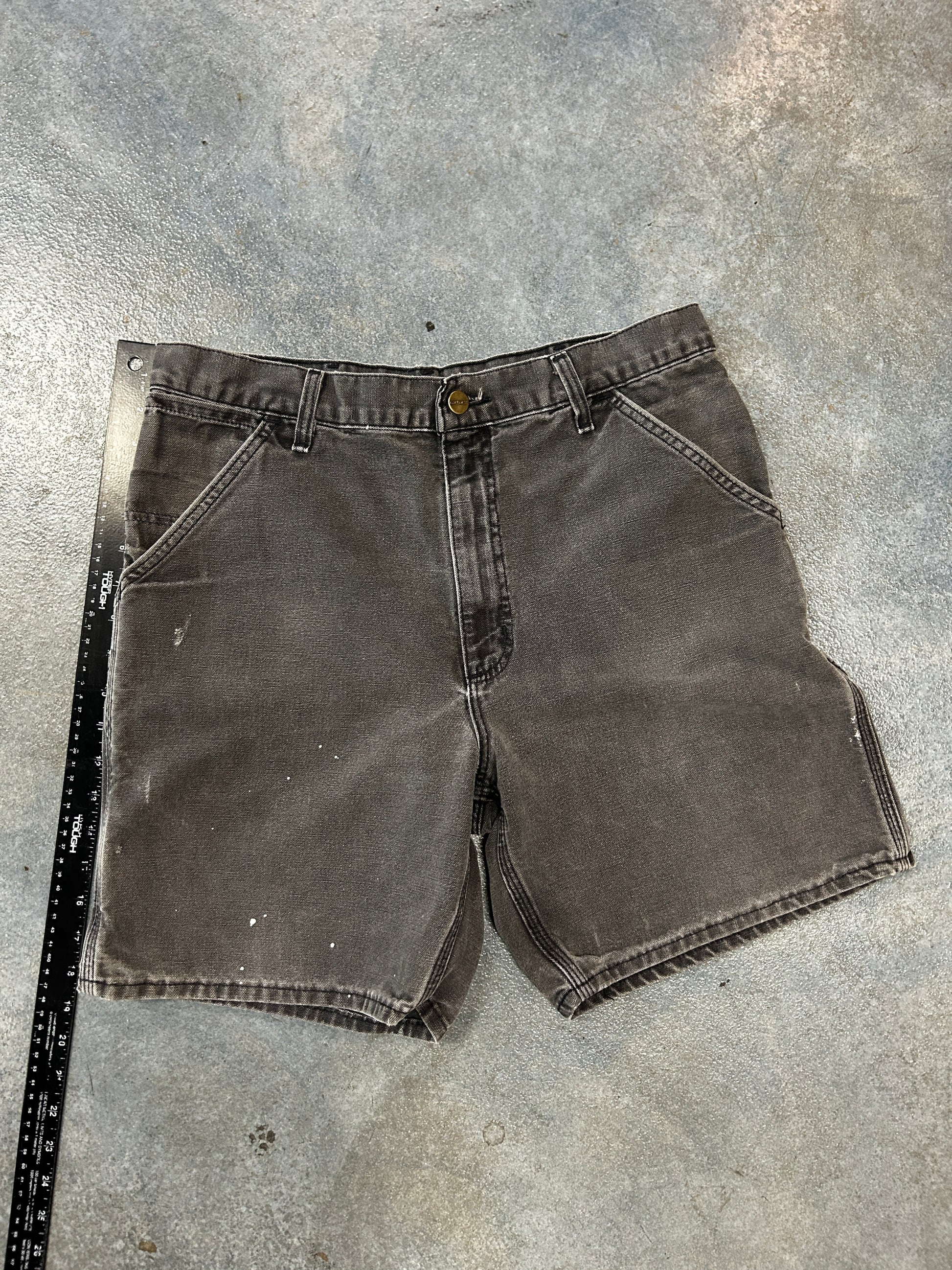 Carpenter Carhartt Gray Jorts 34W (RI.AC) OTF