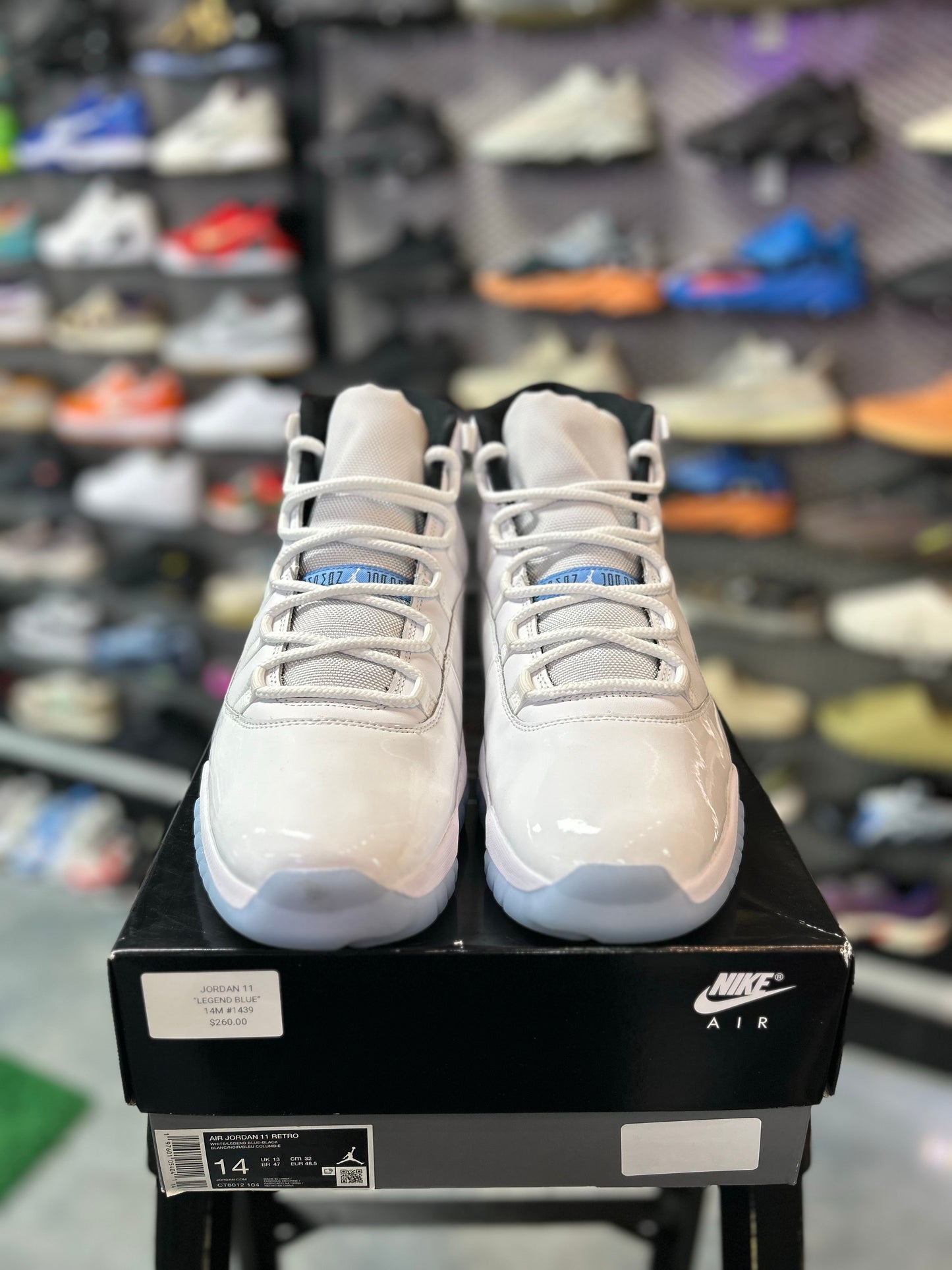 Jordan 11 Retro Legend Blue (2024) (TI)