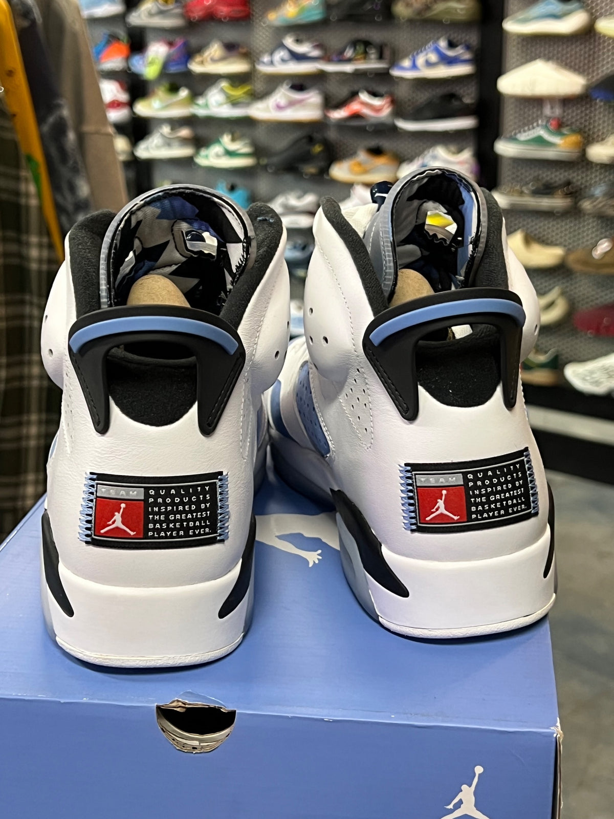 Jordan 6 Retro UNC White