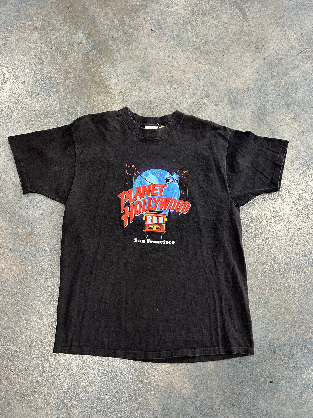 Vintage Planet Hollywood San Francisco Black Tee