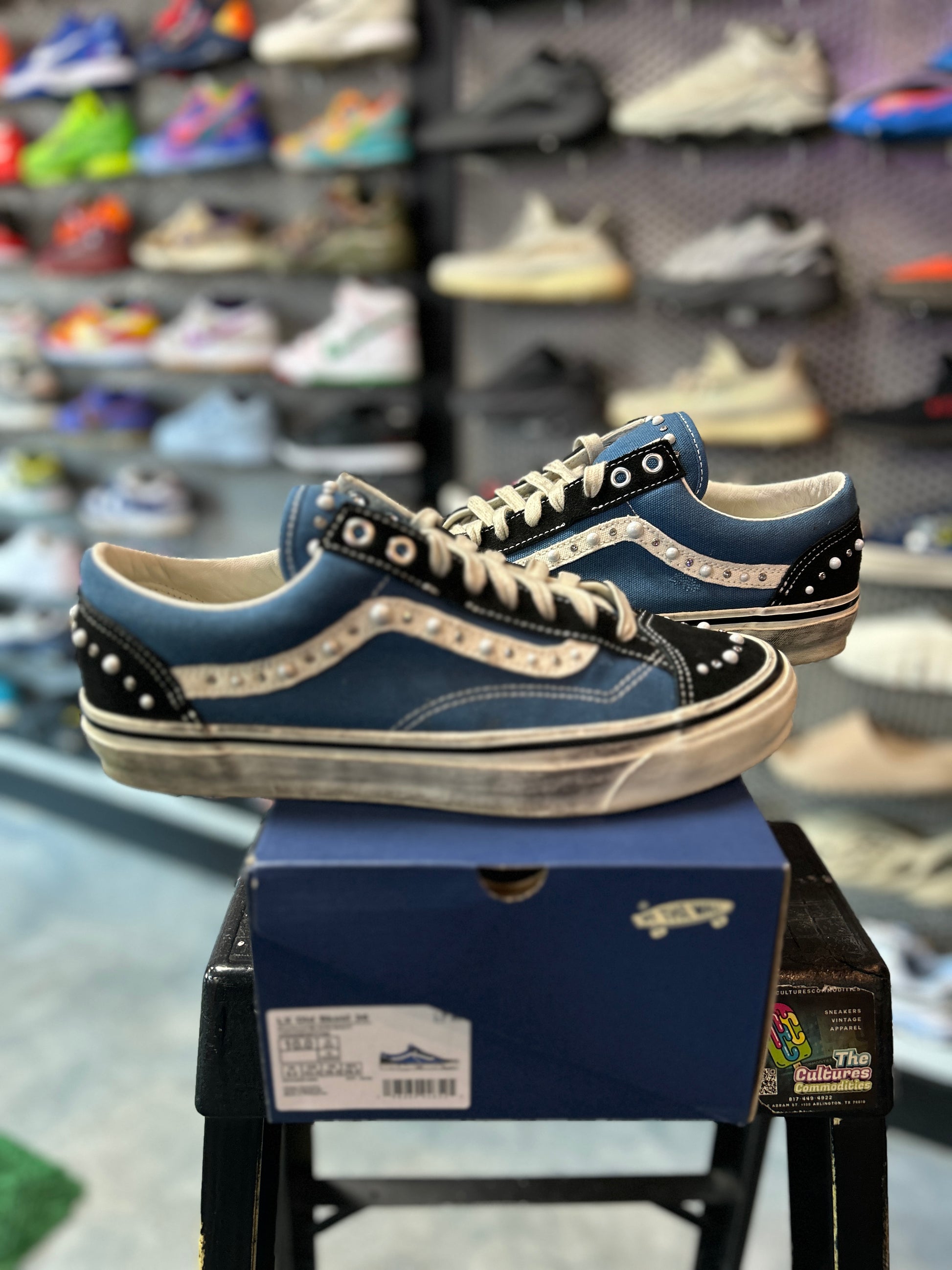 Vans LX Old Skool 36 Pearlized Pack Black Navy