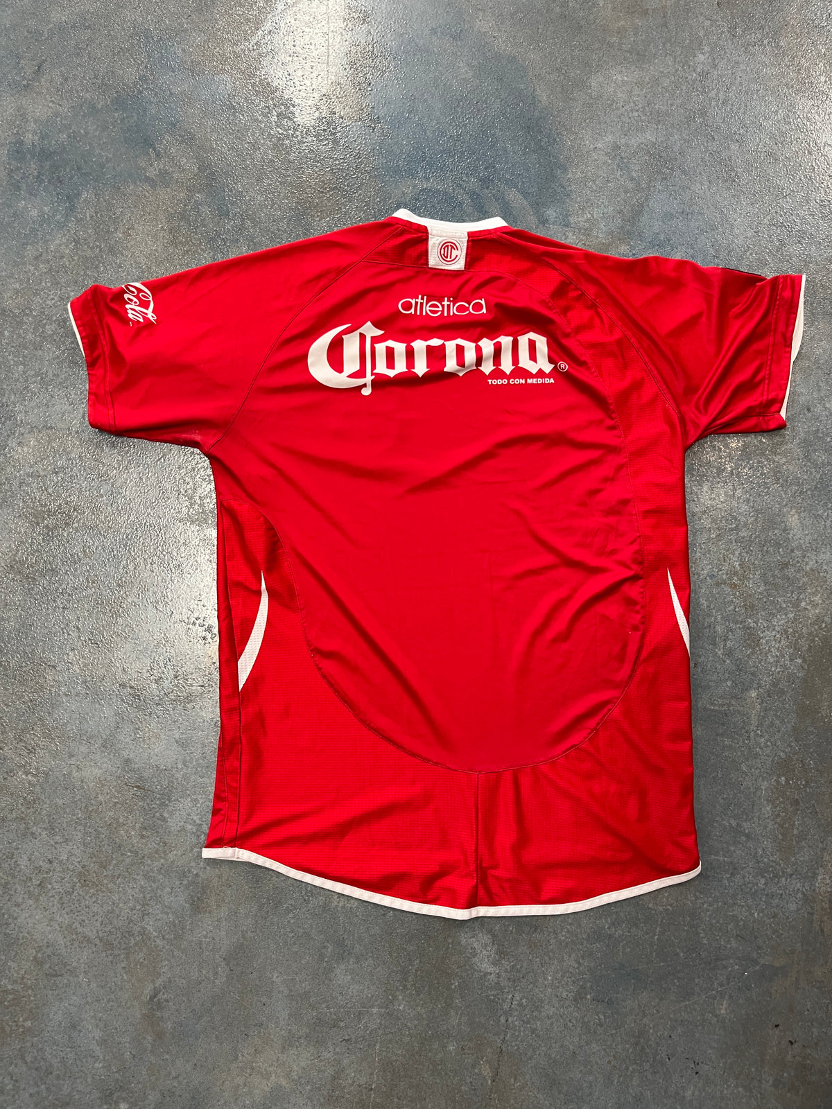 Toluca Diablos Rojos #10 Sinha Rare Liga MX Red White Jersey