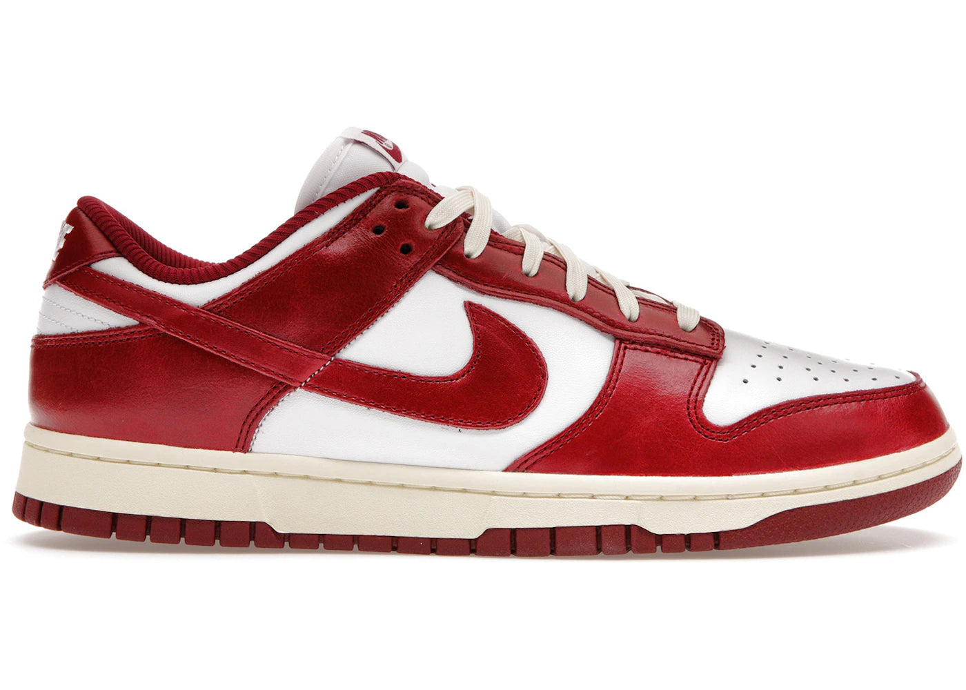 Nike Dunk Low PRM Vintage Team Red (Women's) (YC)