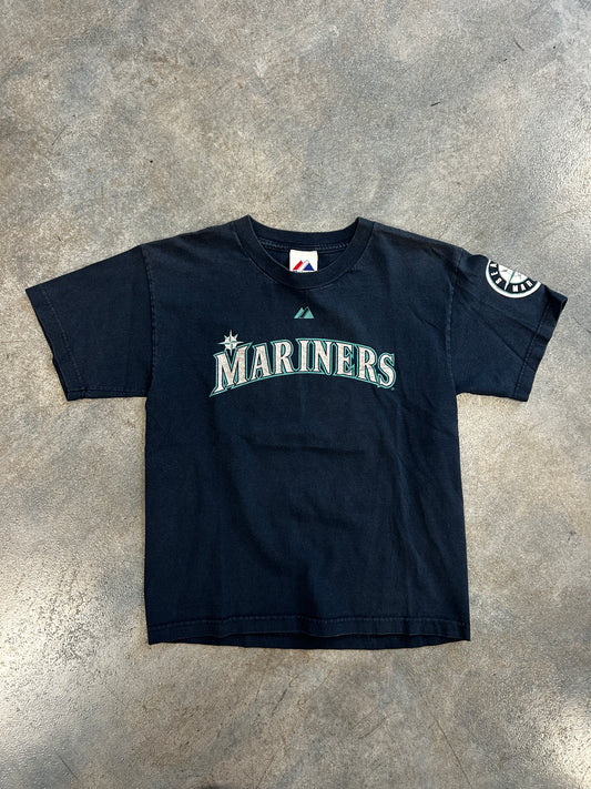 Vintage Seattle Mariners Griffey 24 Navy Tee