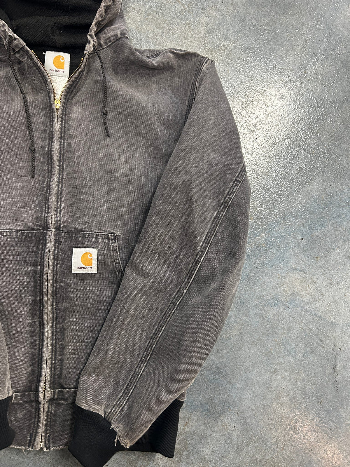 Vintage Carhartt Certified with Pride Black Jacket