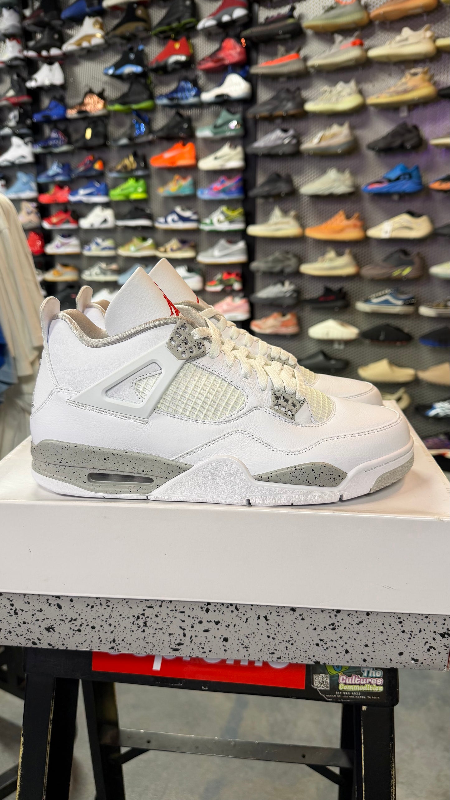 Jordan 4 Retro White Oreo (2021) (YCC)