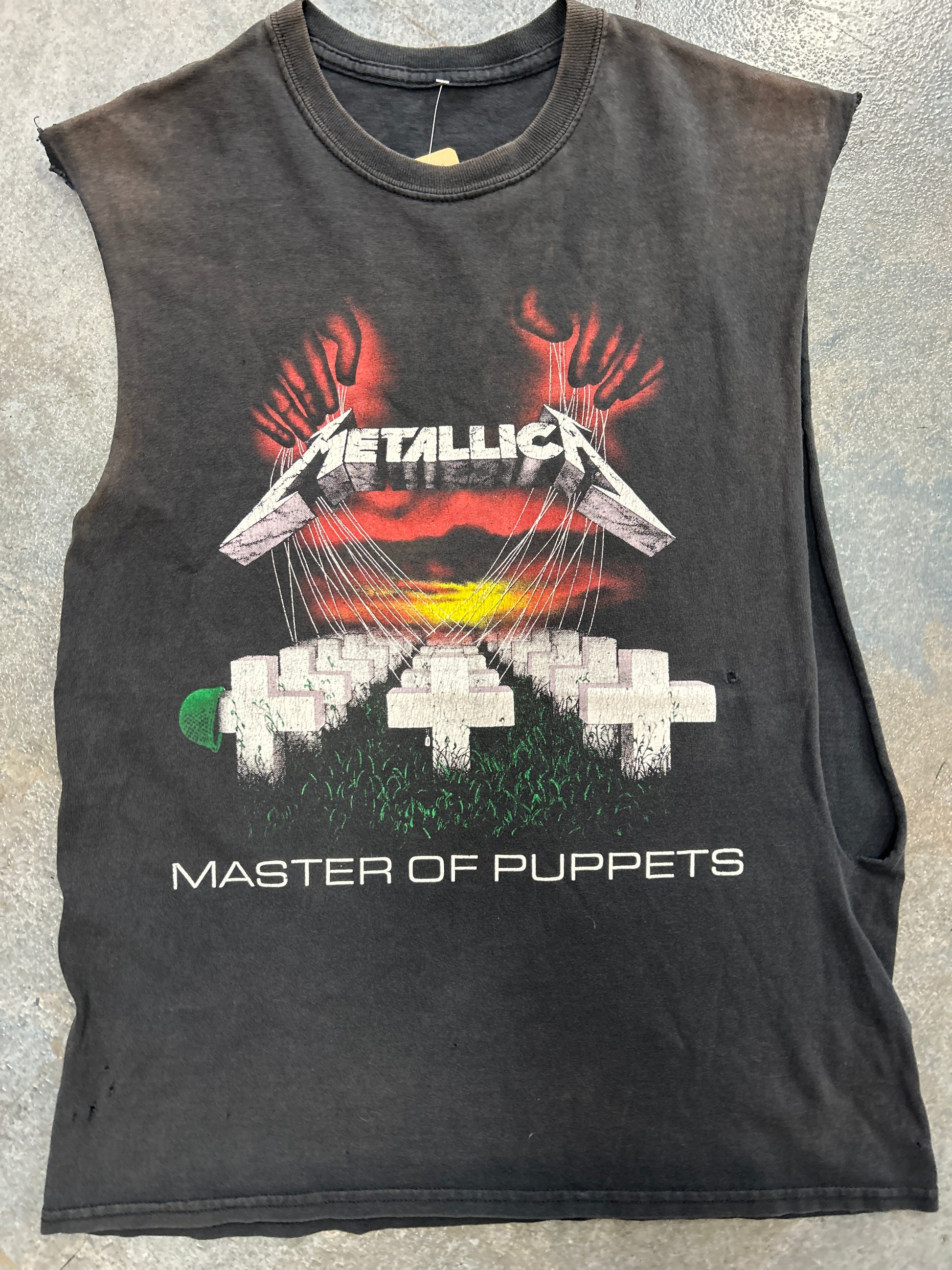 VTG Metallica Master of Puppets Cut Off Tee (RZ)