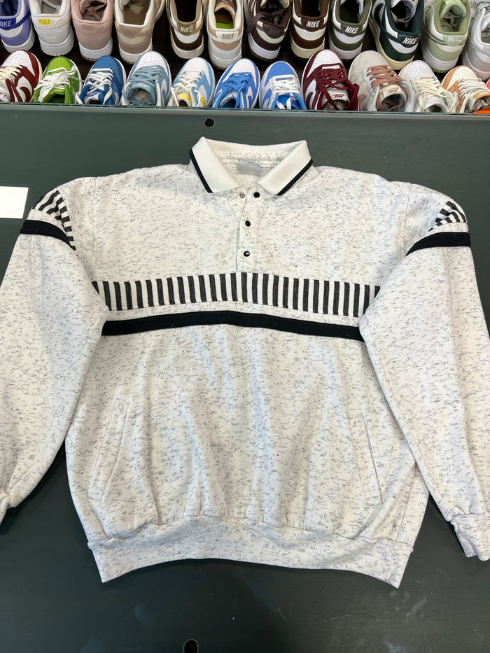 90s Collar Crewneck