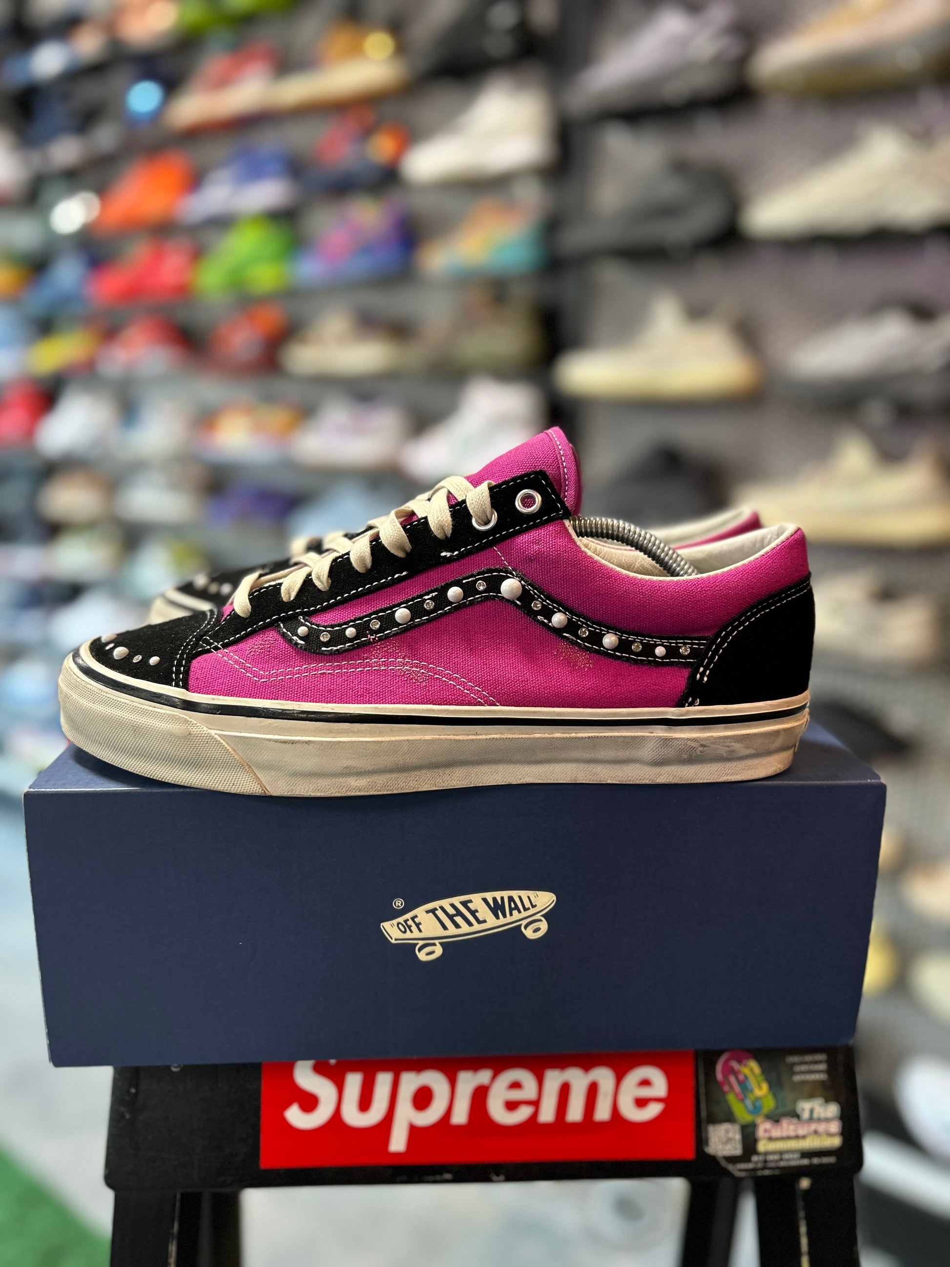 Vans OTW Old Skool 36 Pearlized Pack Pink Black