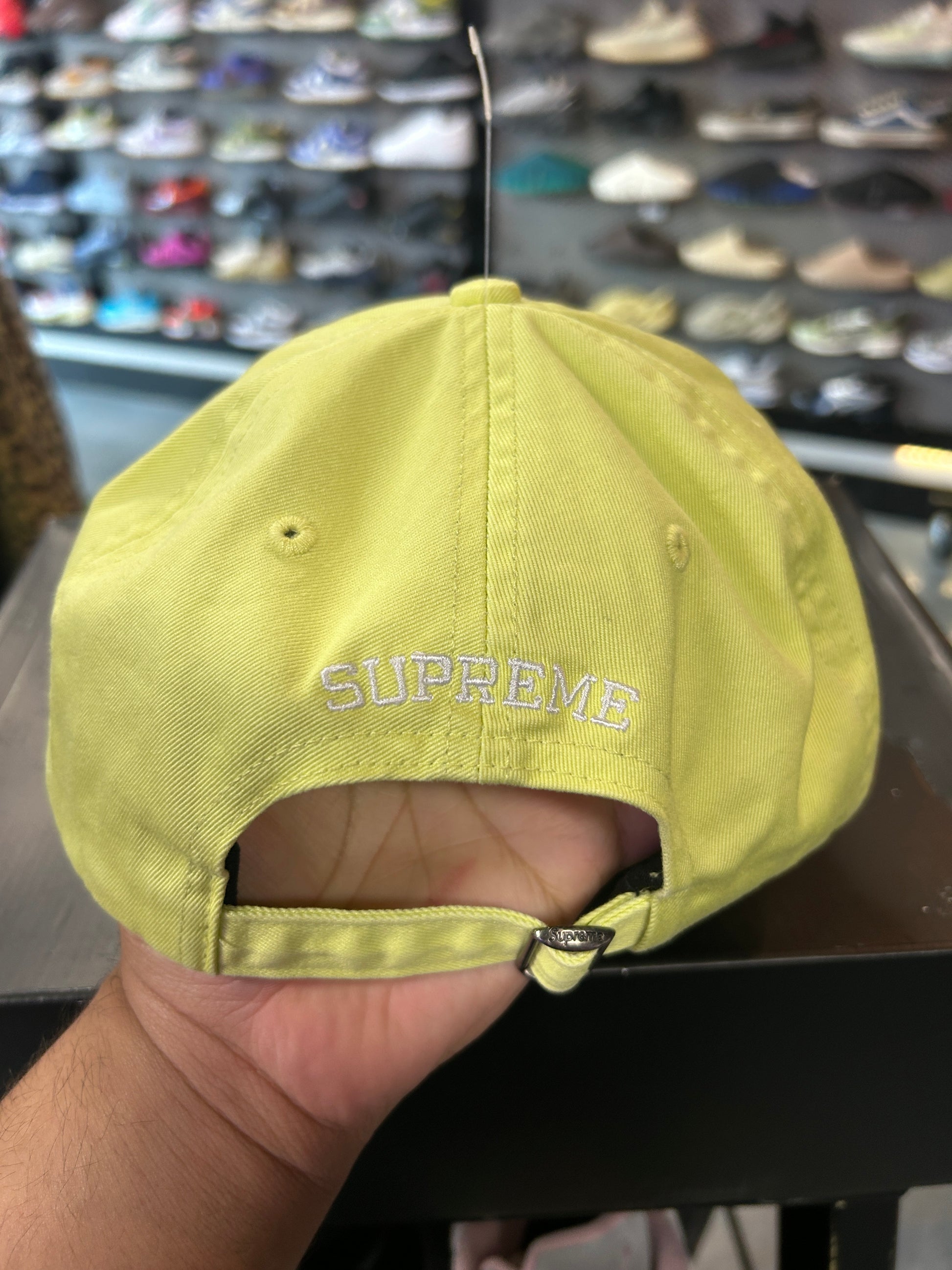 Supreme Splatter 6-Panel Bright Green OTF