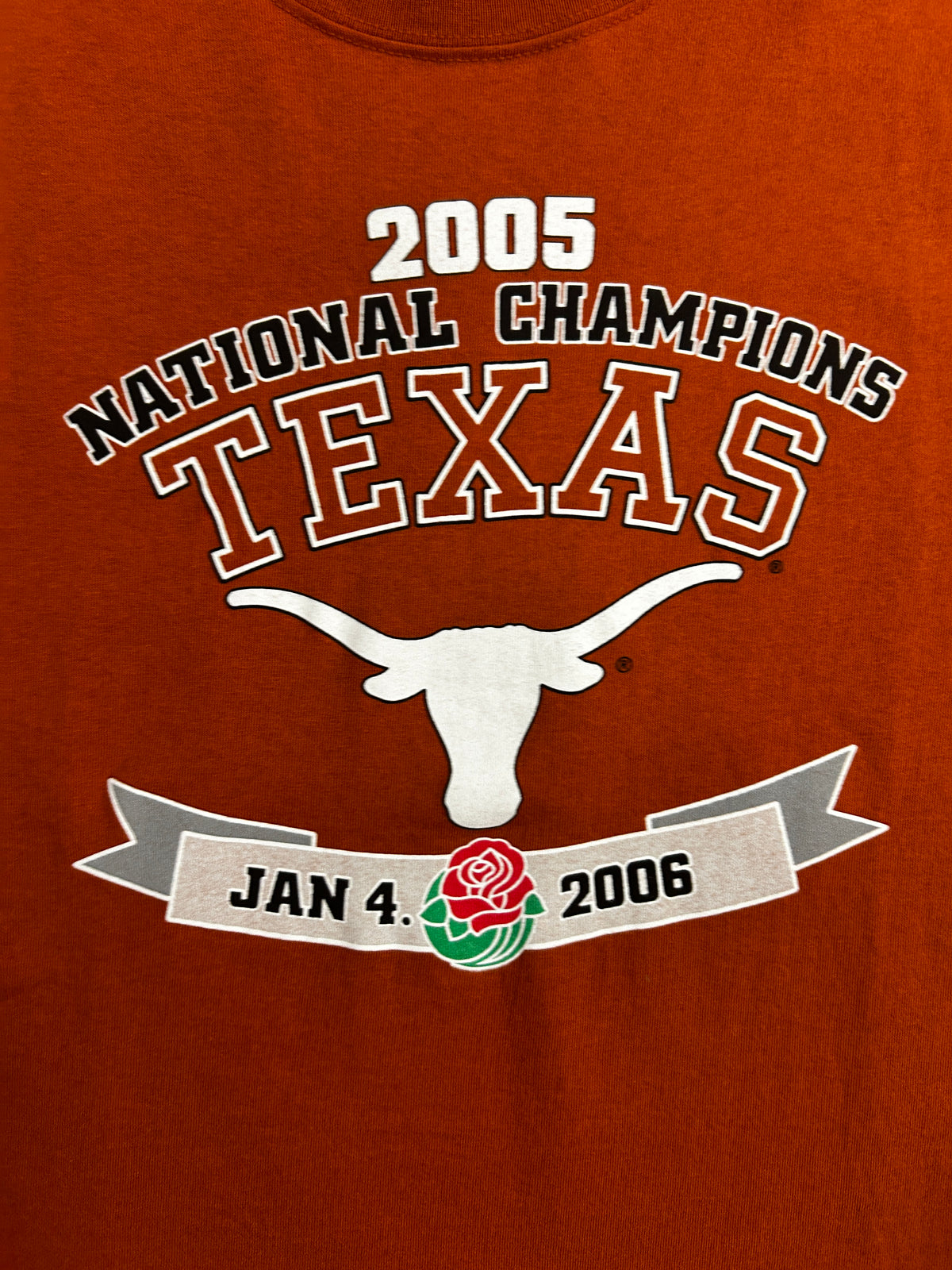Vintage 2005 National Champion Texas Jan 4. 2006