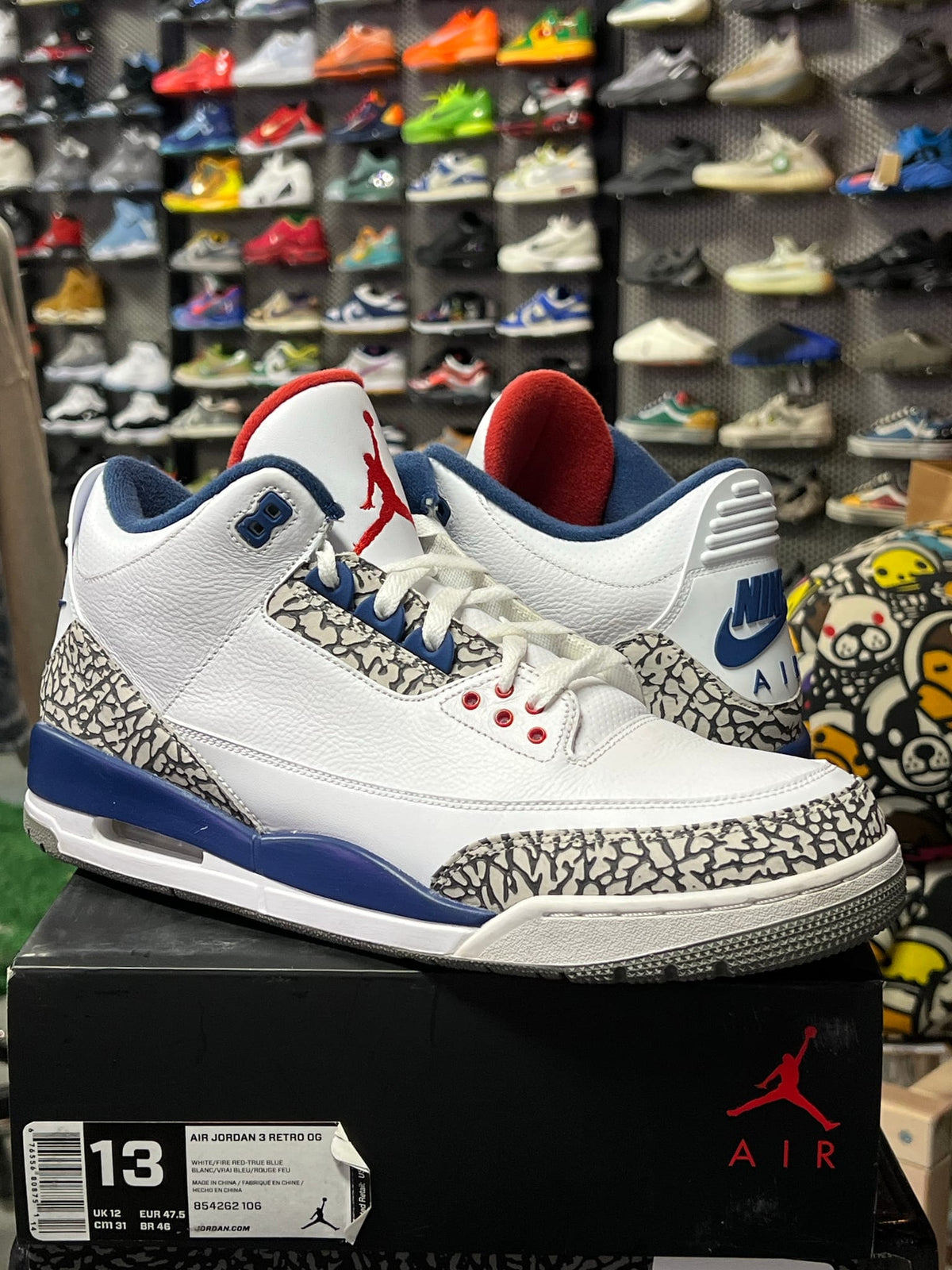 Jordan 3 Retro True Blue (2016)