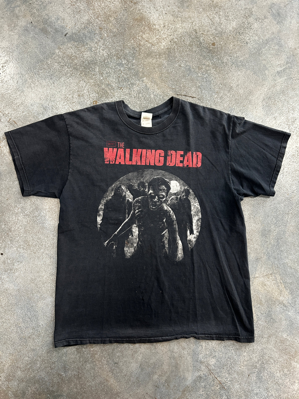 Vintage The Walking Dead Black Tee
