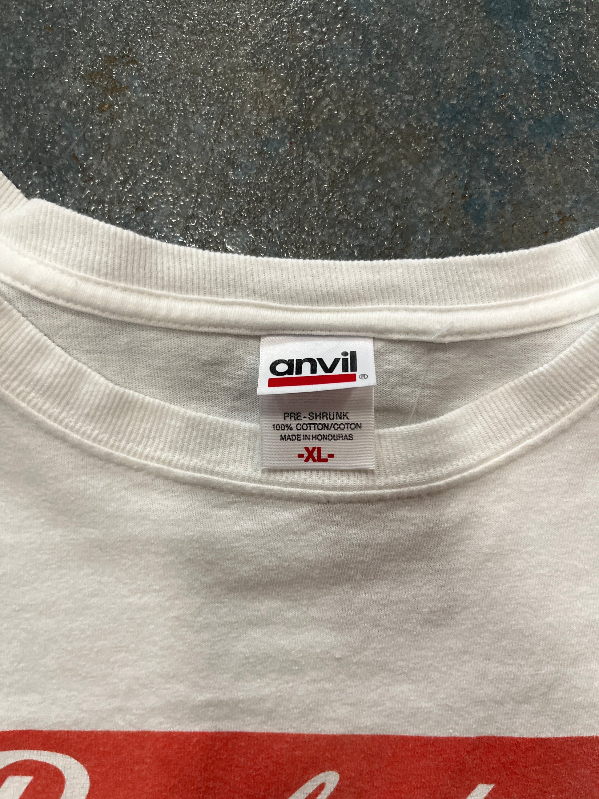 Vintage GTO-R Car Raybestons Brake & Chassis White Anvil Graphic T-Shirt OTF