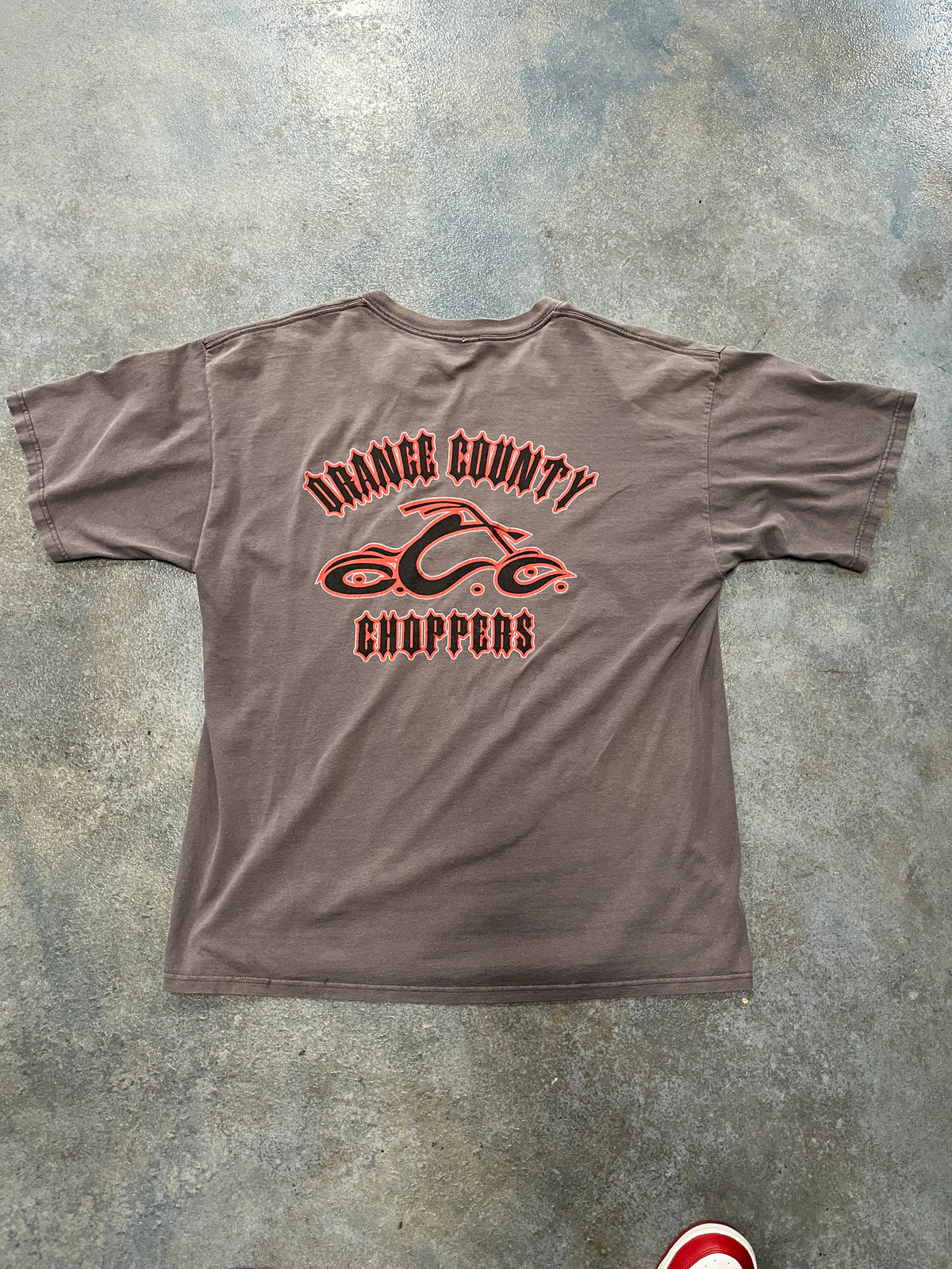 Orange County Chopper Gray Tee OTF (YC)