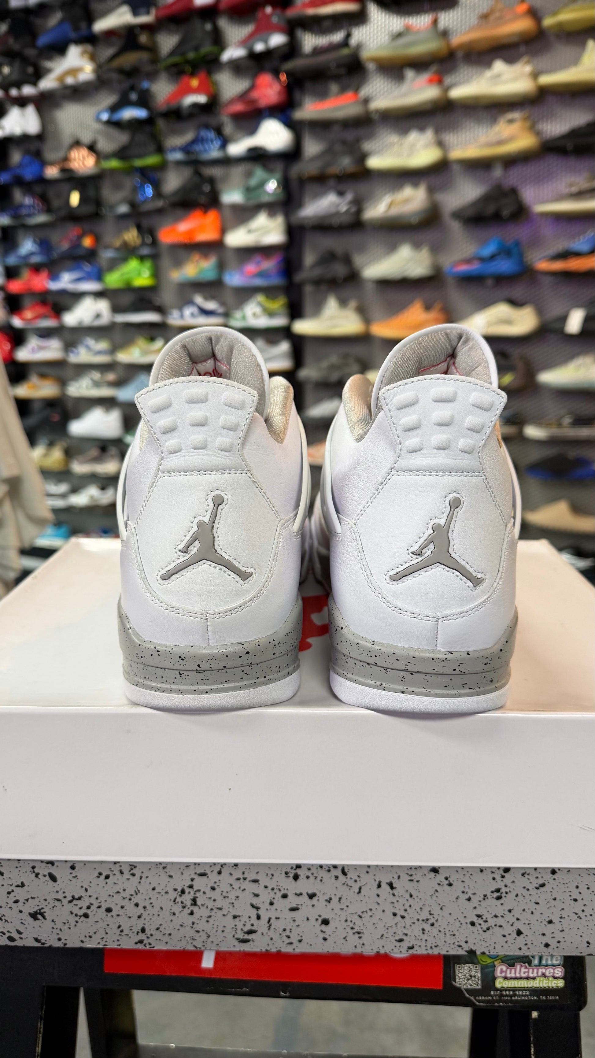 Jordan 4 Retro White Oreo (2021) (YCC)