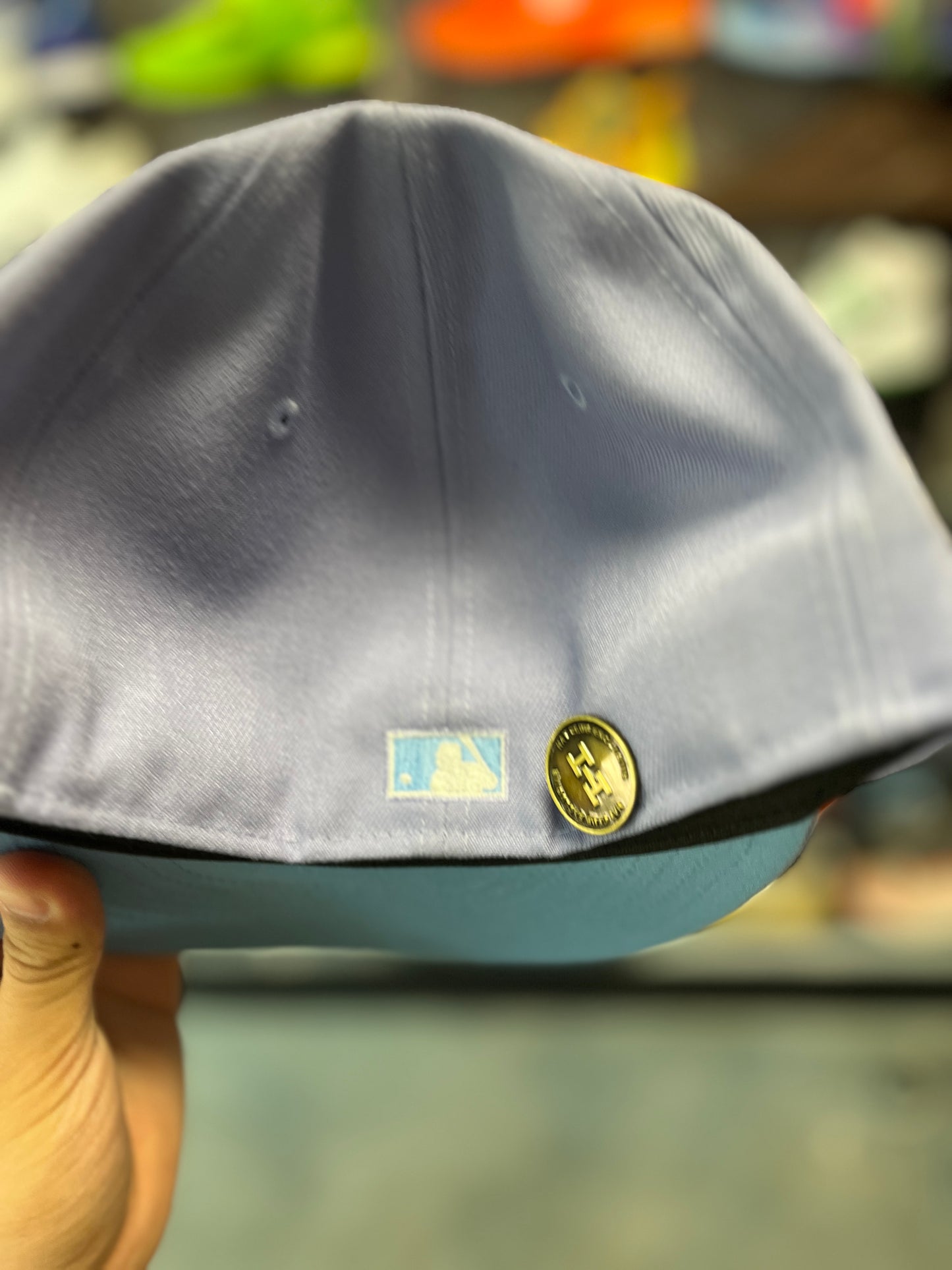 Hat Club Exclusive OG Northern Lights LA Dodgers New Era Fitted Hat 7 3/8 OTF