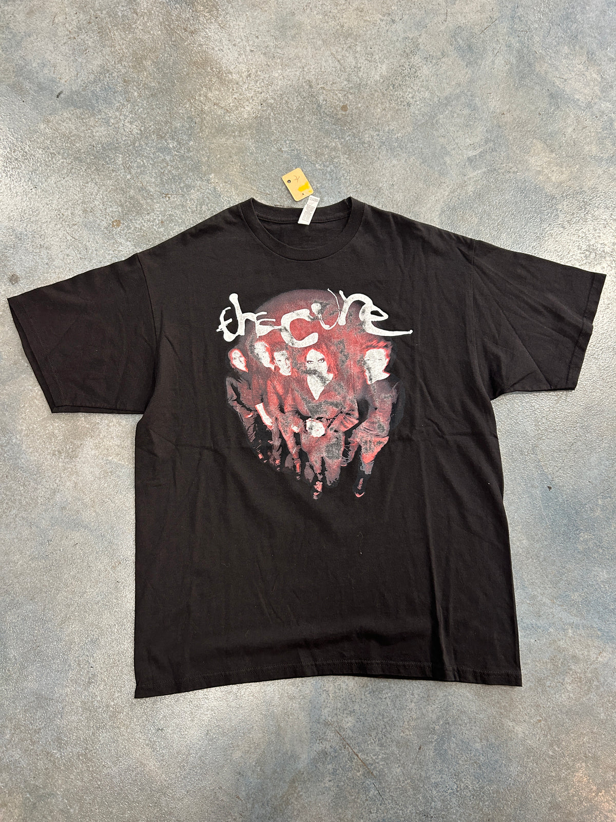 Vintage The Cure Black Tee BOOT