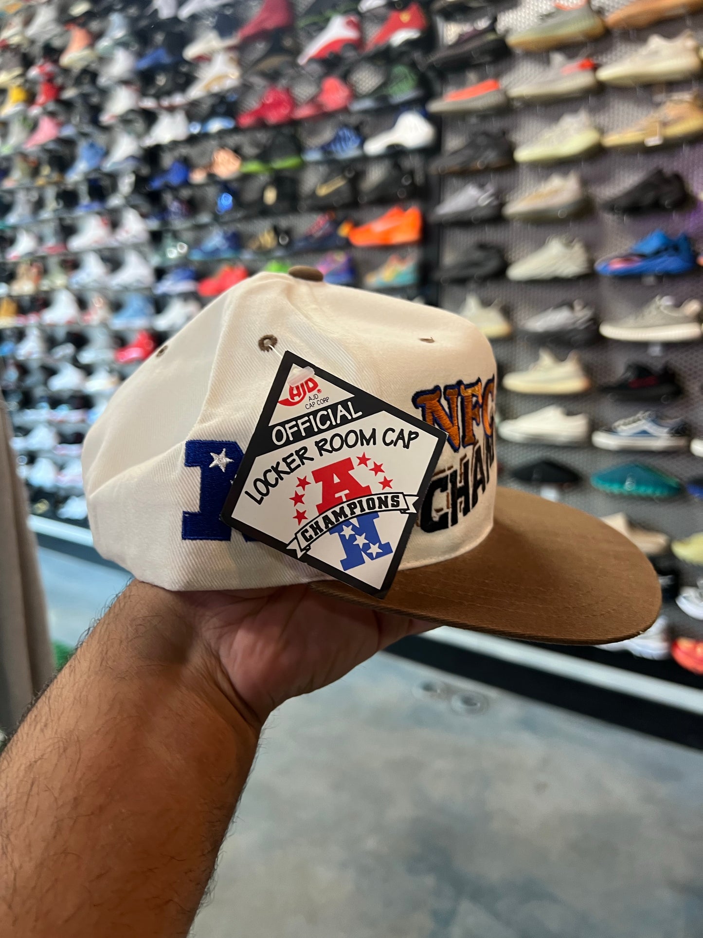 VTG 90'S DALLAS COWBOYS HAT NEW NFC