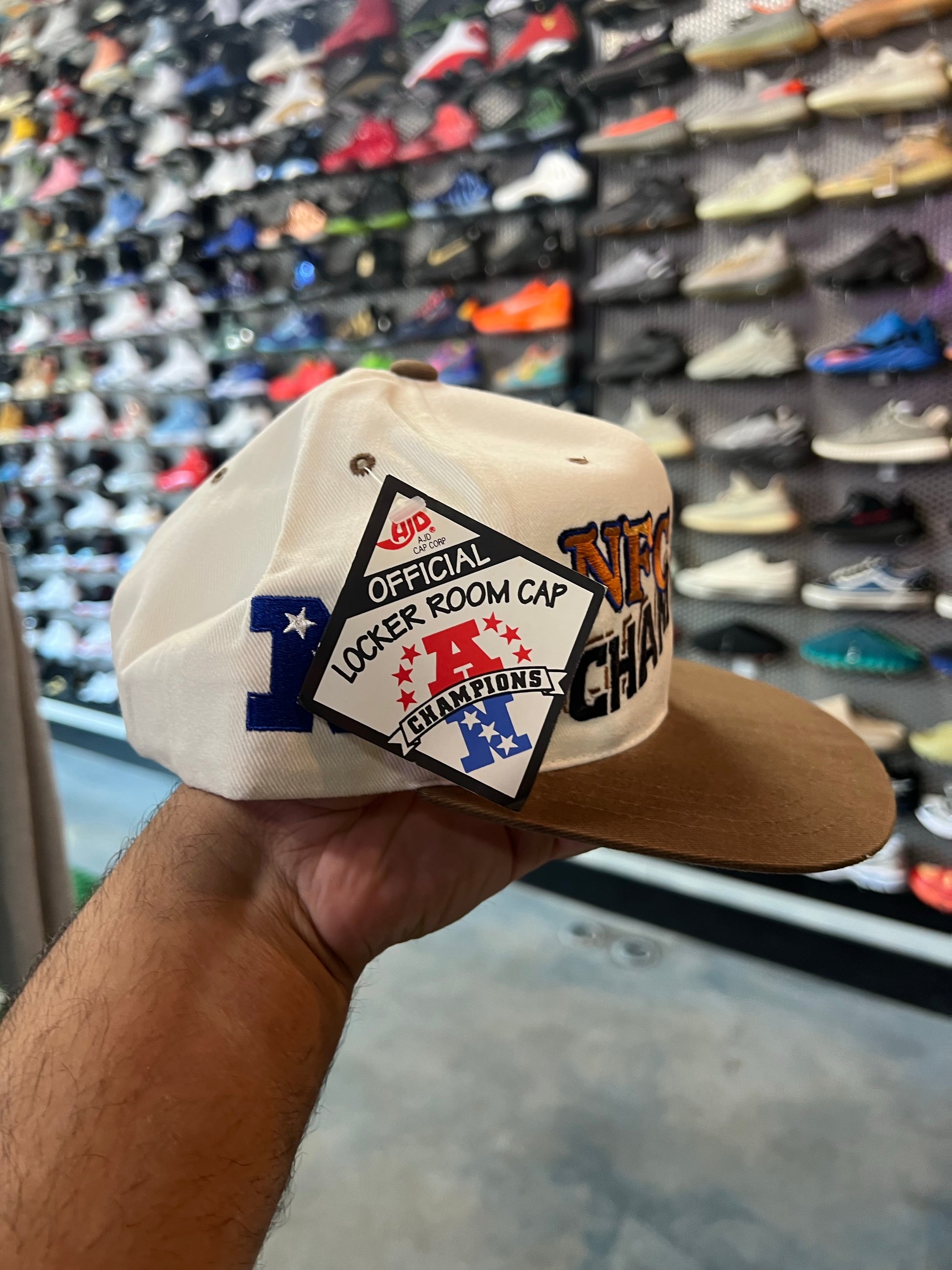 VTG 90'S DALLAS COWBOYS HAT NEW NFC