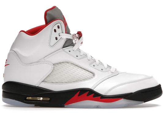 Jordan 5 Retro Fire Red Silver Tongue (2020) (IC)