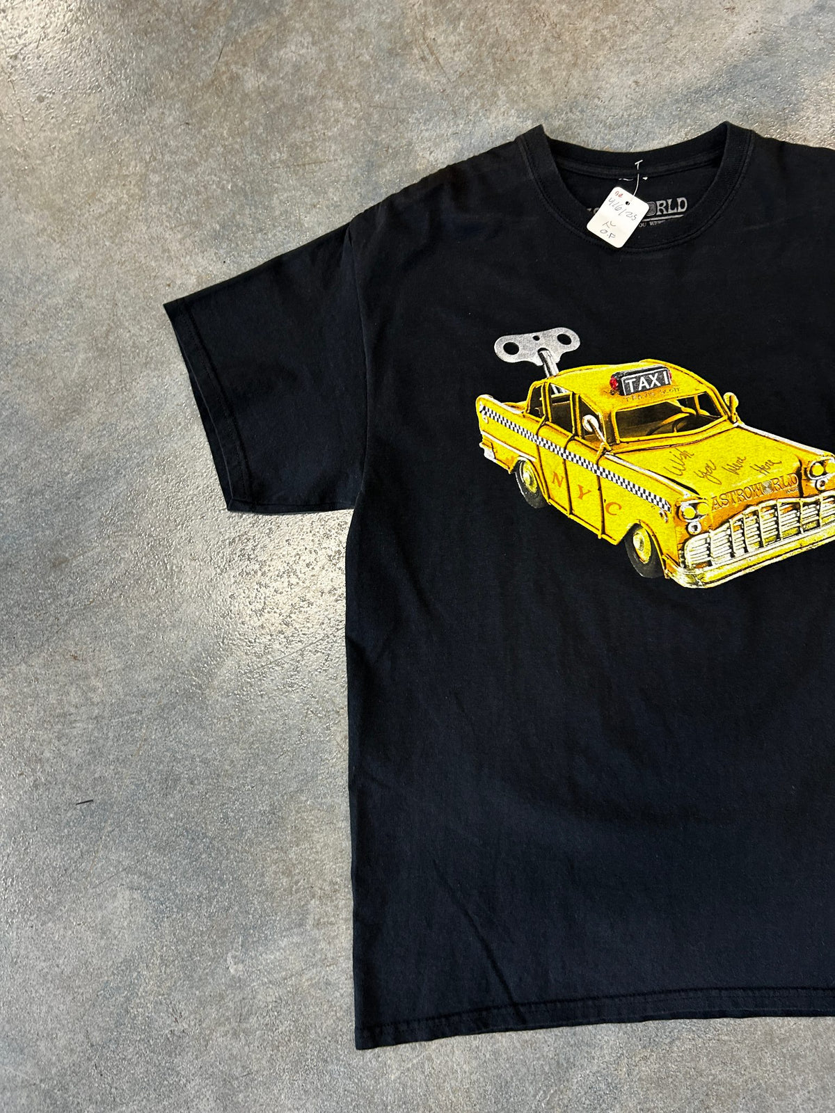 Travis Astroworld Taxi Black Tee