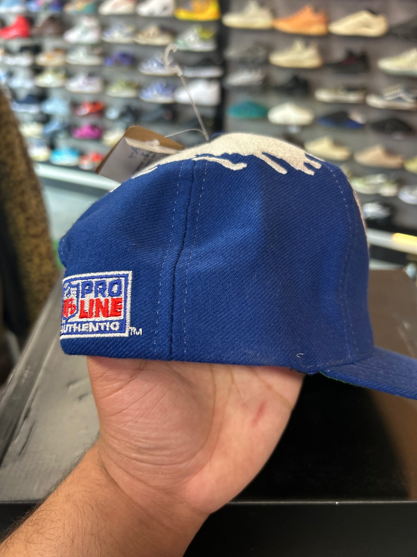 VTG DALLAS COWBOYS 90'S SPLASH BLACK SNAPBACK OTF