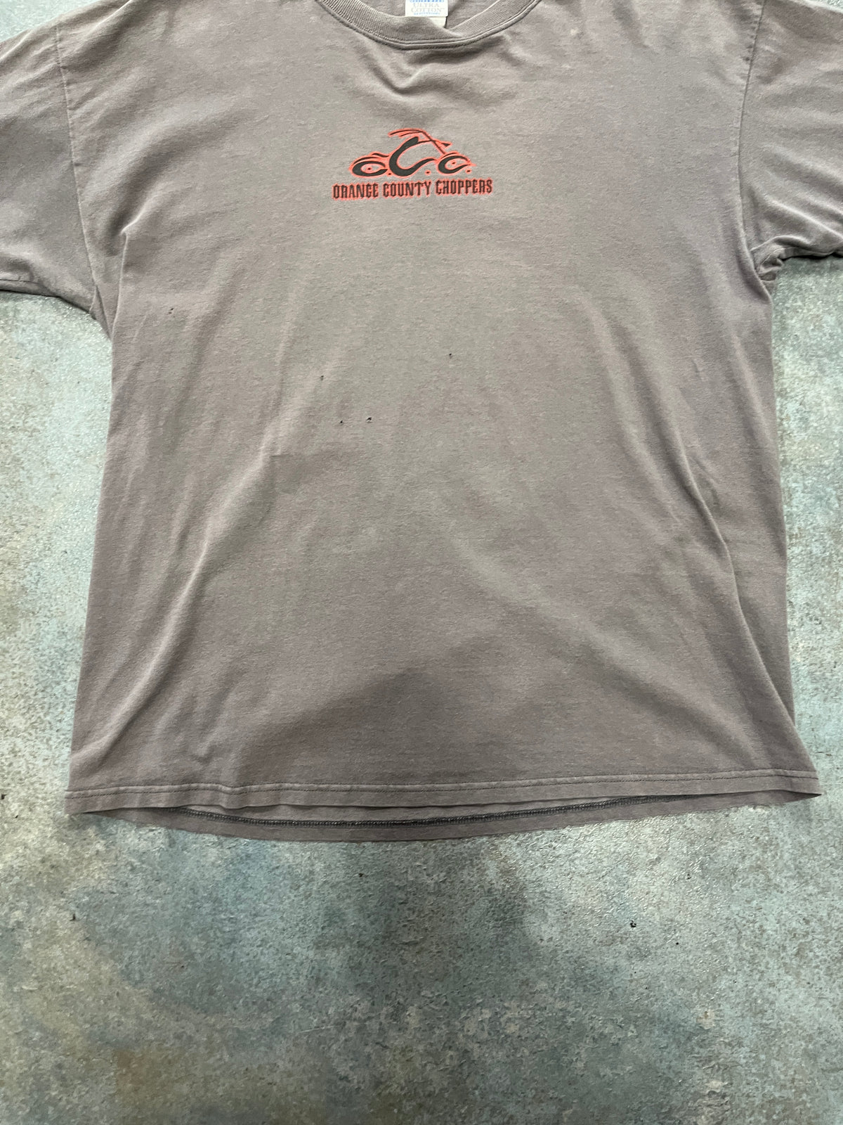 Orange County Chopper Gray Tee OTF (YC)
