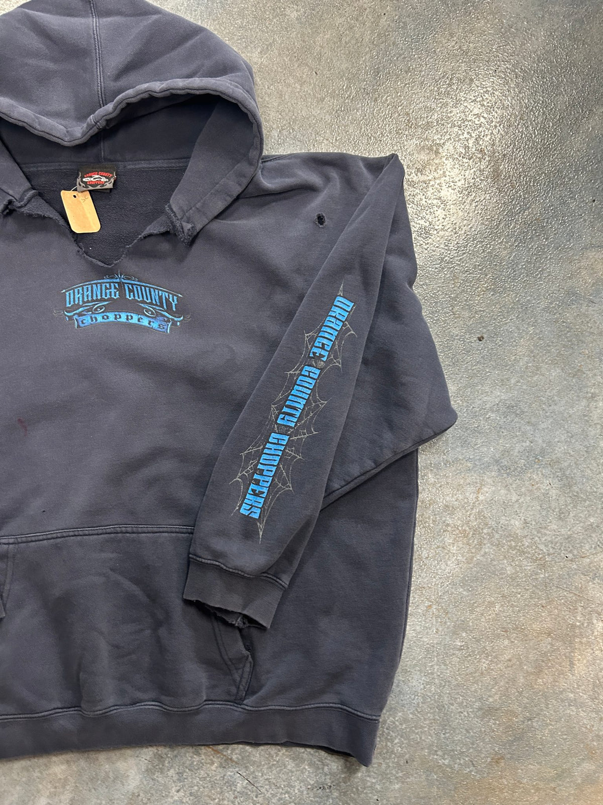 Vintage Orange County Choppers Navy Hoodie