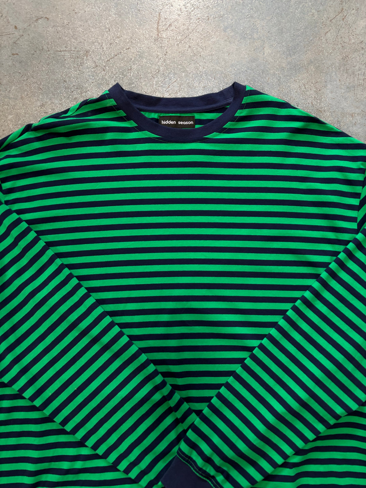 Hidden Season Stripe Longsleeve T-Shirt