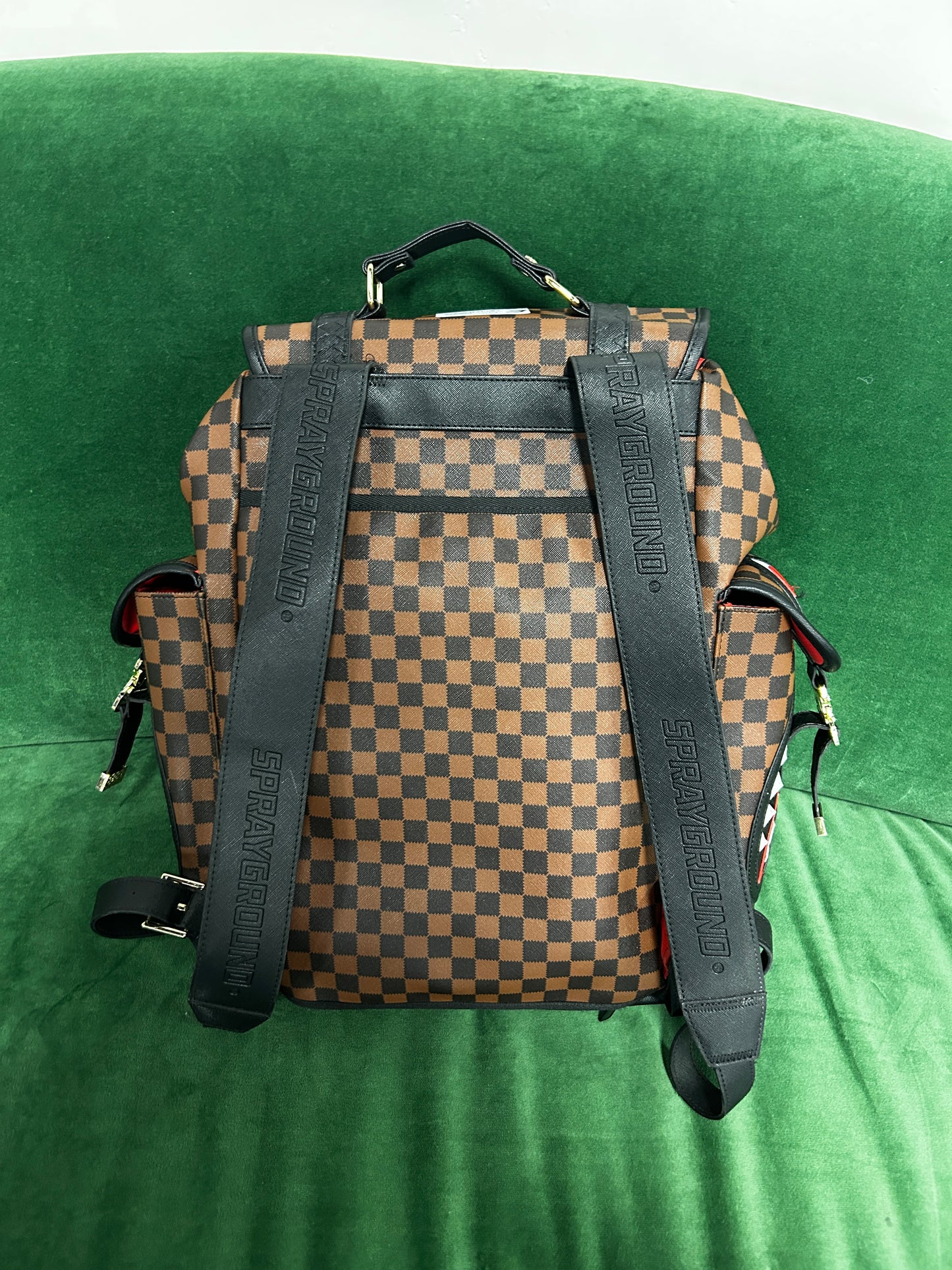 Sprayground Sawtooth Sharks In Paris Monte Carlo Backpack Multicolor (LC) OTF
