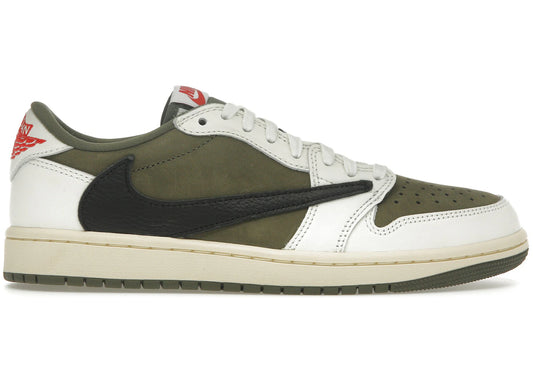 Jordan 1 Retro Low OG SP Travis Scott Medium Olive (TCC)