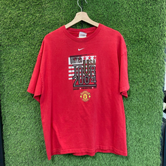 Vintage Manchester Nike United Tour 2004 Tee