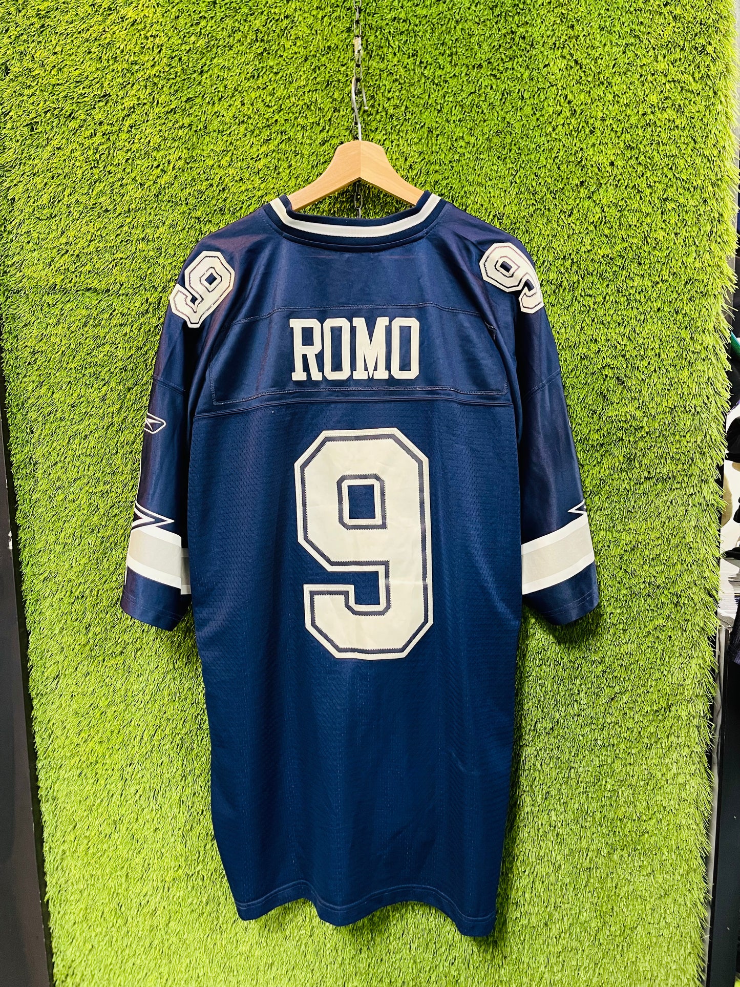 Tony Romo #9 Dallas Cowboys Jersey Navy Blue