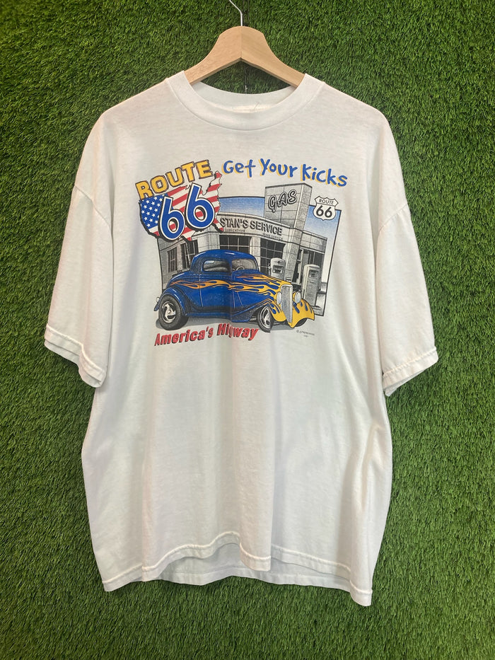 Vintage Route 66 "Get Your Kicks"  Tee