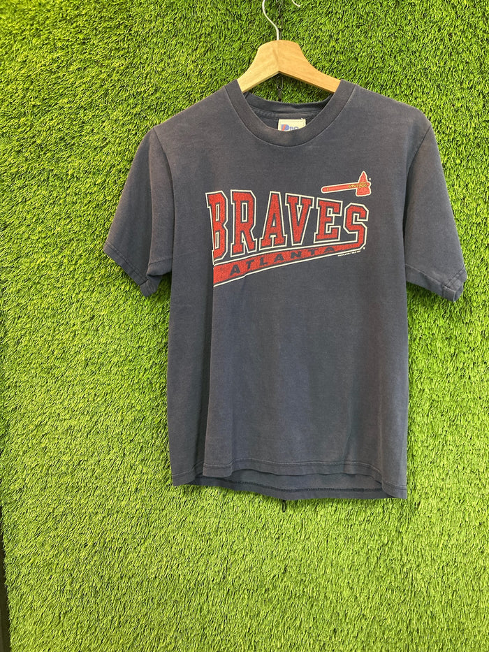 Vintage Brave Atlanta Navy Tee