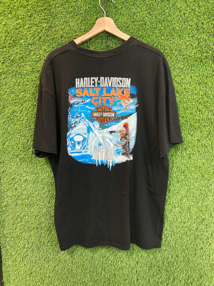 Vintage Harley Davidson Salt Lake City Tee