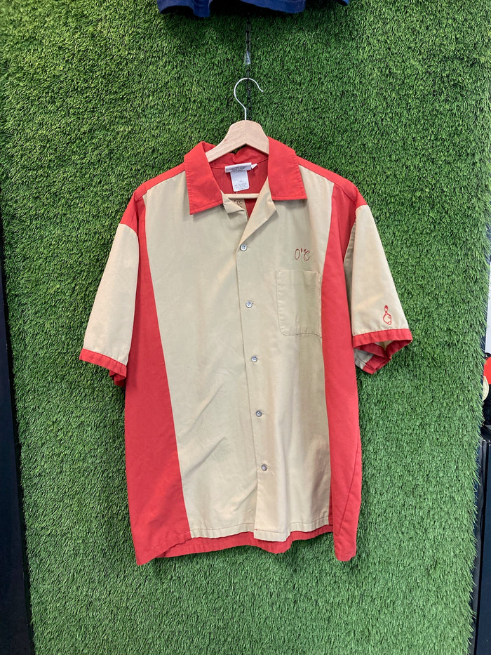 Vintage 90's Bowling Team Button Up Short Sleeve