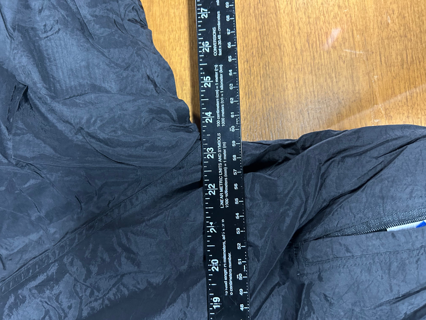 Black adidas Reversible zip-up