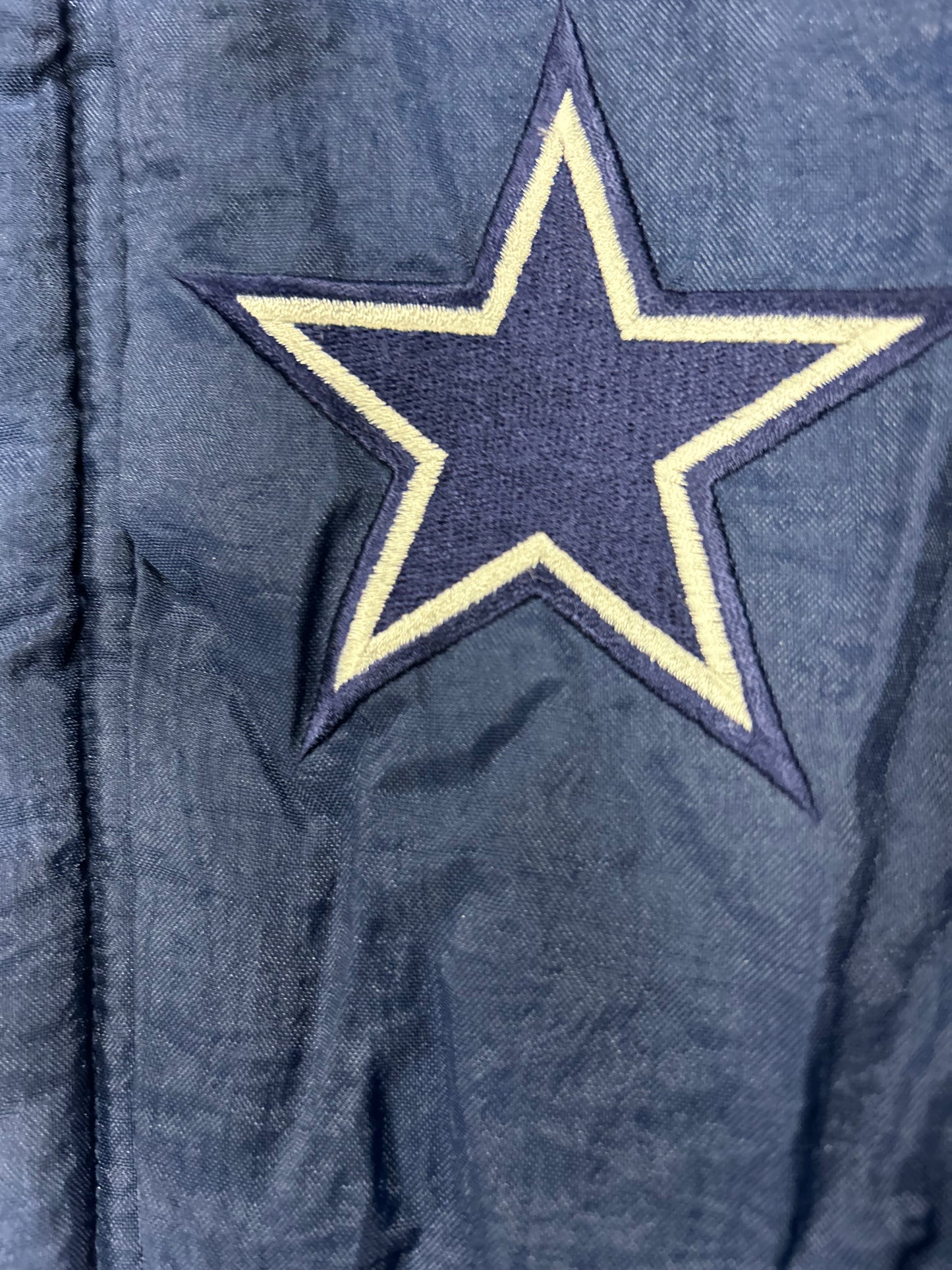 Cowboys LogoAthletic Puffer Jacket