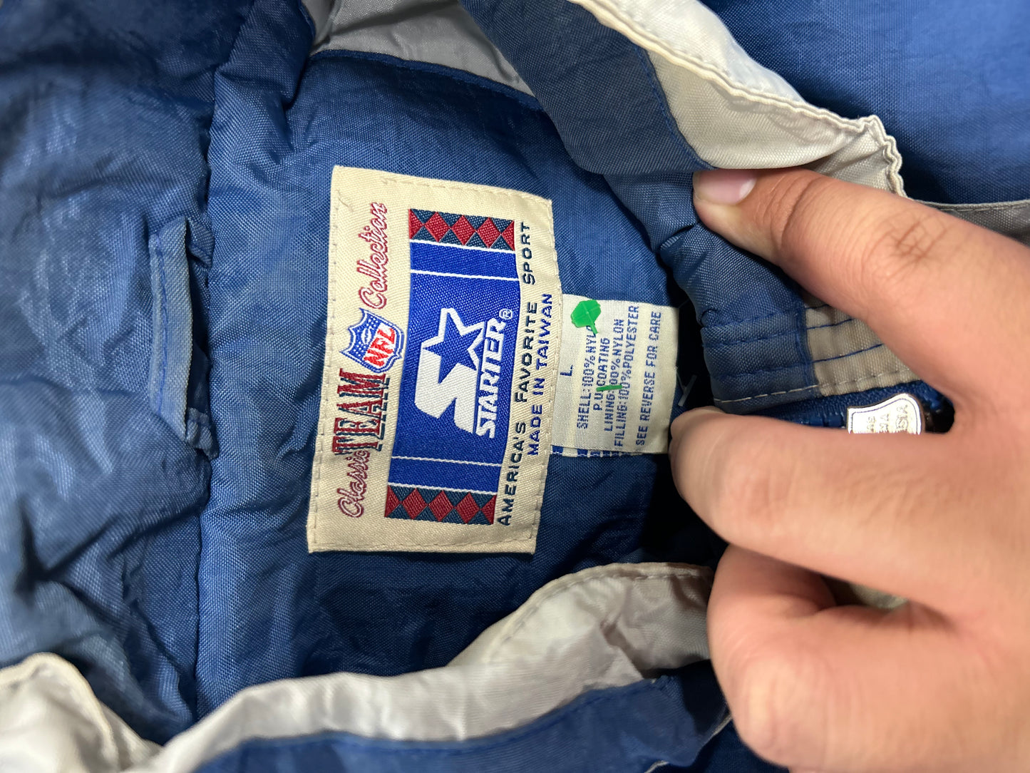 Cowboys Starter Jacket (Stars)