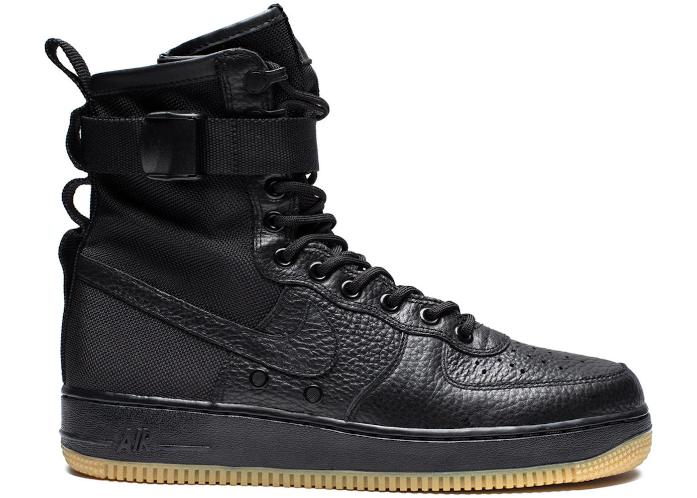Nike SF Air Force 1 Black Gum (No Bag) (2017)