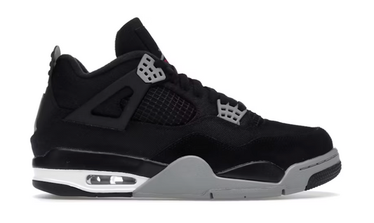 Jordan 4 Retro SE Black Canvas