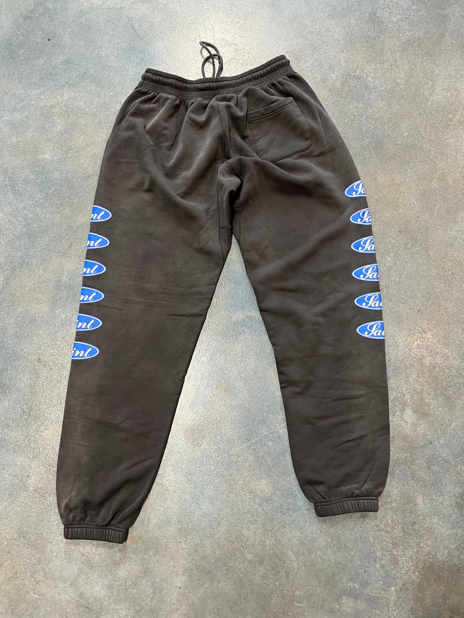 SAINT MXXXXXX “LOVE AMONG” Black Sweatpants (SIA) B32