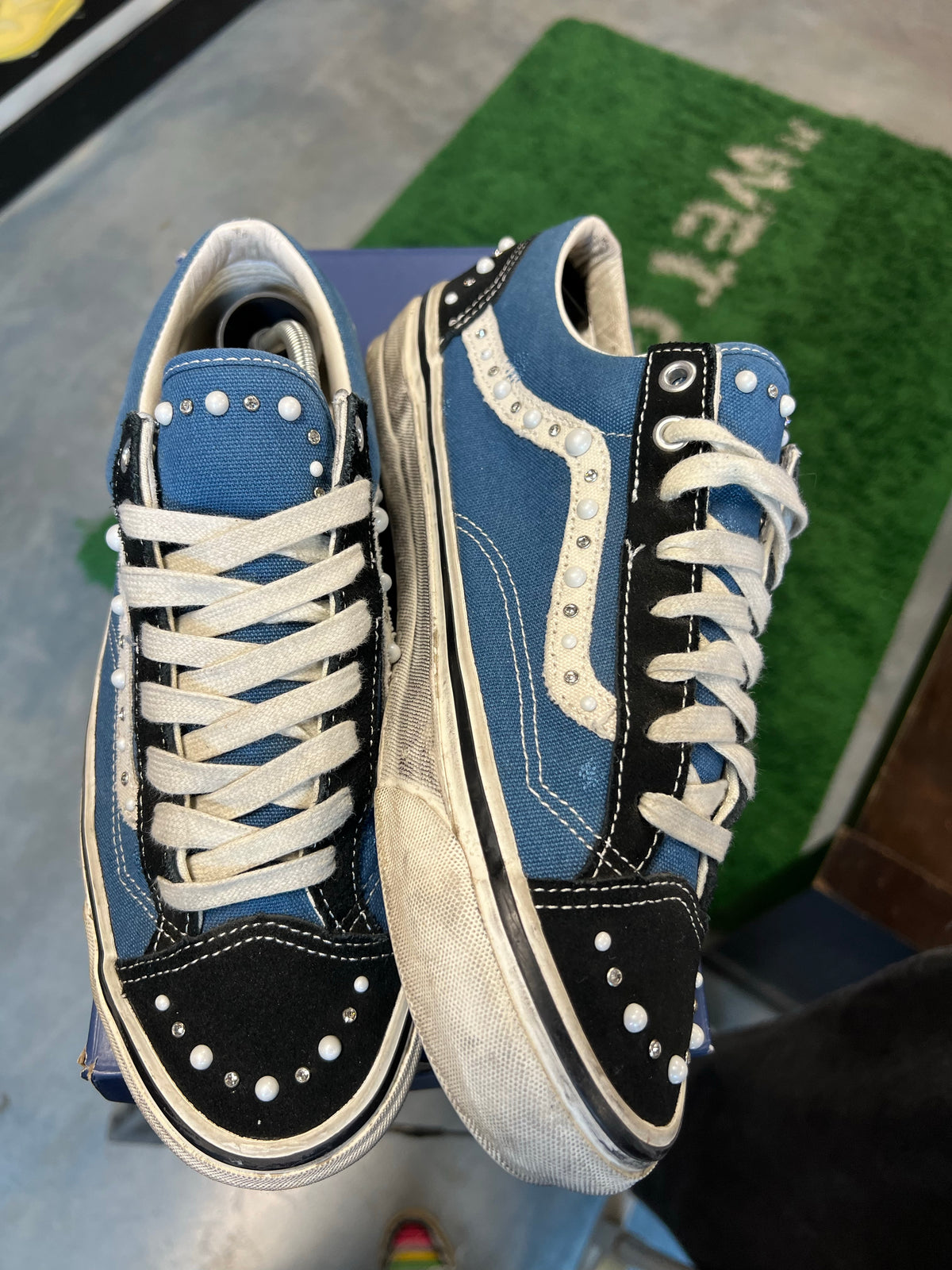 Vans LX Old Skool 36 Pearlized Pack Black Navy